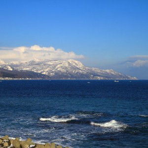 羅臼町からの知床半島