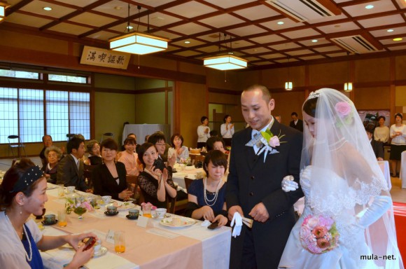 春日山の結婚式