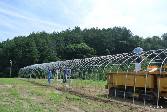 建設部ハウス建設