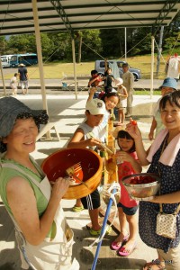 流しうどん(仲良し班5班)