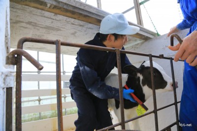 氷室高校生の農業体験実習