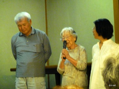 次は畑に行きたいと恵美子さん（87才）