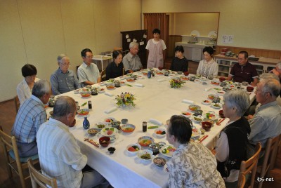 敬老の日の会食