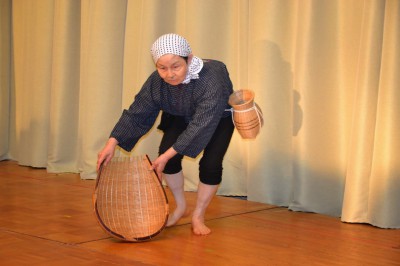 地域会員長瀬さんの「安来節」