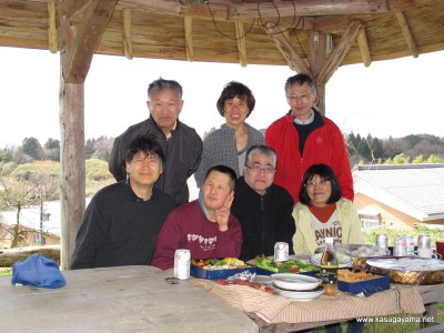 農産加工部メンバー 　阿山東屋にて