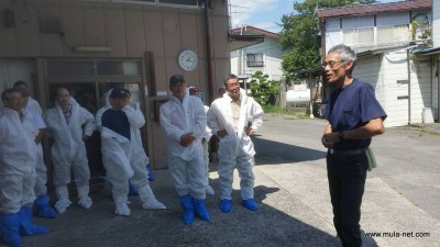 飯田実顕地にて