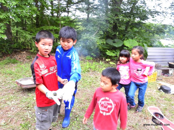 別海実顕地の子達と