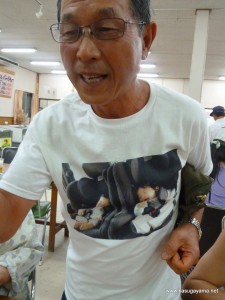 Tシャツは双子お孫ちゃん