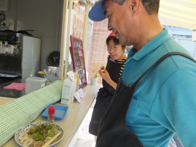 限定まかない昼食、一番手マツモトさん