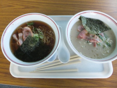 今日はラーメン販売です