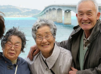 雨包徳子さん、丸田和美さん、丸田隆弘さん