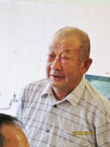 浅野盛治  80歳　　ダジャレが得意なせいちゃん　菜園に精出してます