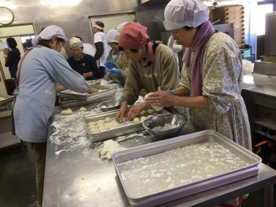 ２１日は餅つき