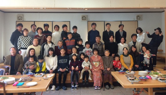 今年は帰省の親族が多くて、大変賑やかで楽しいお正月になりました。 六川実顕地