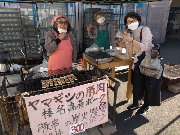 12日・豚串炭火焼き