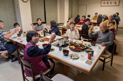 元旦は関東風雑煮とおせち料理をみんなで。