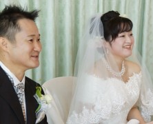 小川充さん、紗弥佳さん結婚式