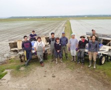 ’22年 田植え　大潟実顕地