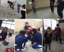 昔の遊び  in 高野尾小学校