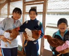 輝く笑顔【冬の楽園村】