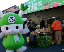 ファーム町田店にゆるキャラ「ふっかちゃん」来た！