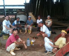 ブラジル実顕地ー鶏舎建設交流