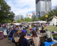 大地に感謝する収穫祭『第10回記念・土と平和の祭典』に参加