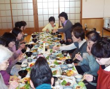 【一志】地元のコーラスグループで食事会をしました