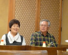 阿部ご夫妻を迎えて(春日山12月度交流会)