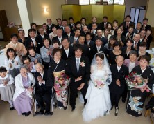 奥谷知さん、岡本郁恵さん結婚式【美里】