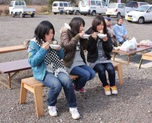 高等部女子部予科生が内部川に来た！